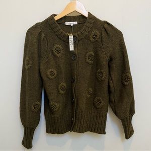 Madewell Flower Mossy Cardigan